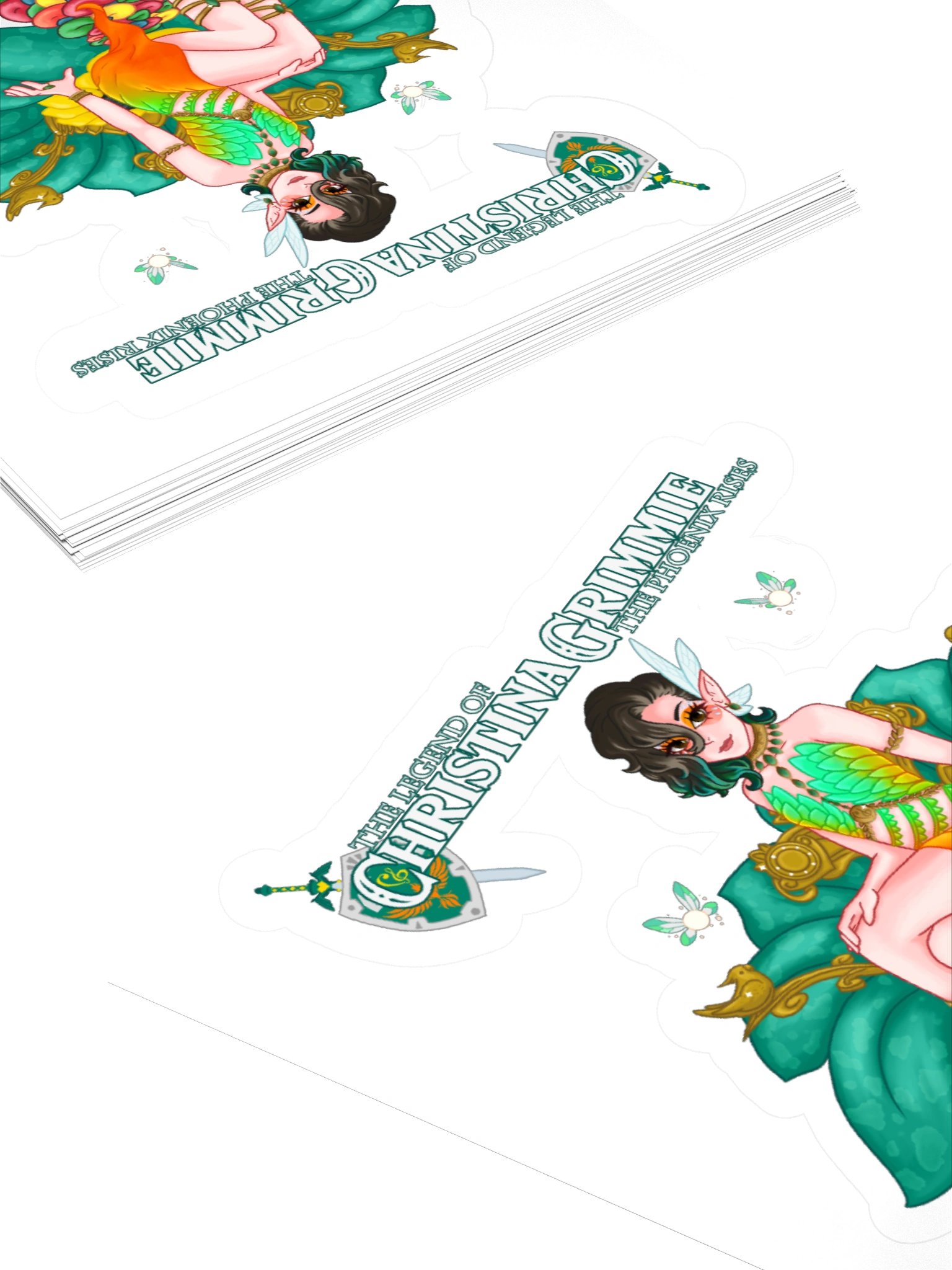 The Legend of Christina Grimmie: The Phoenix Rises Sticker product image (4)