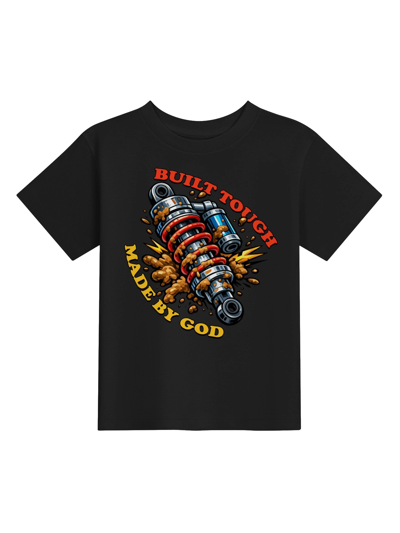 Built Tough Made by God Toddler Tee product image (1)