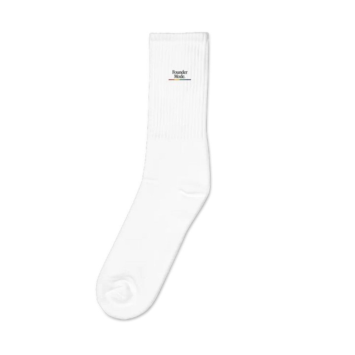 founder mode socks - 100% cotton product image (1)