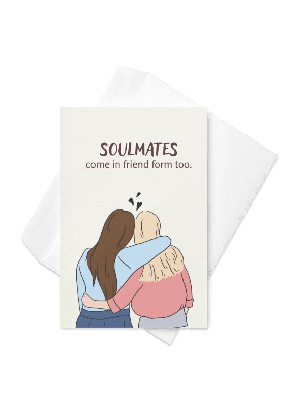 Soulmates come in friend form too. Galentine's Day Card product image (9)