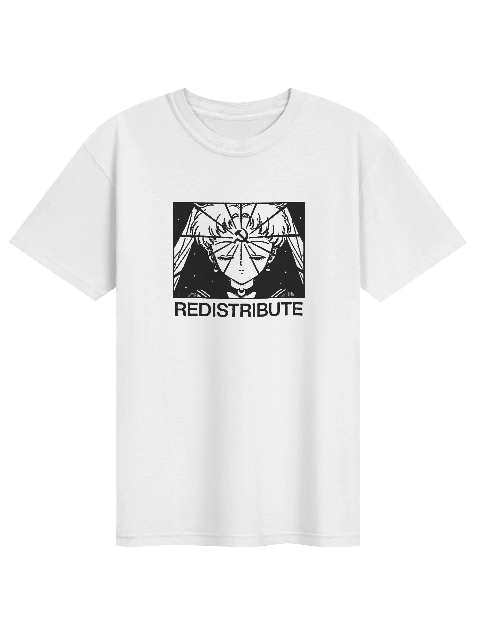 REDISTRIBUTE ! T-shirt. white vers. product image (1)