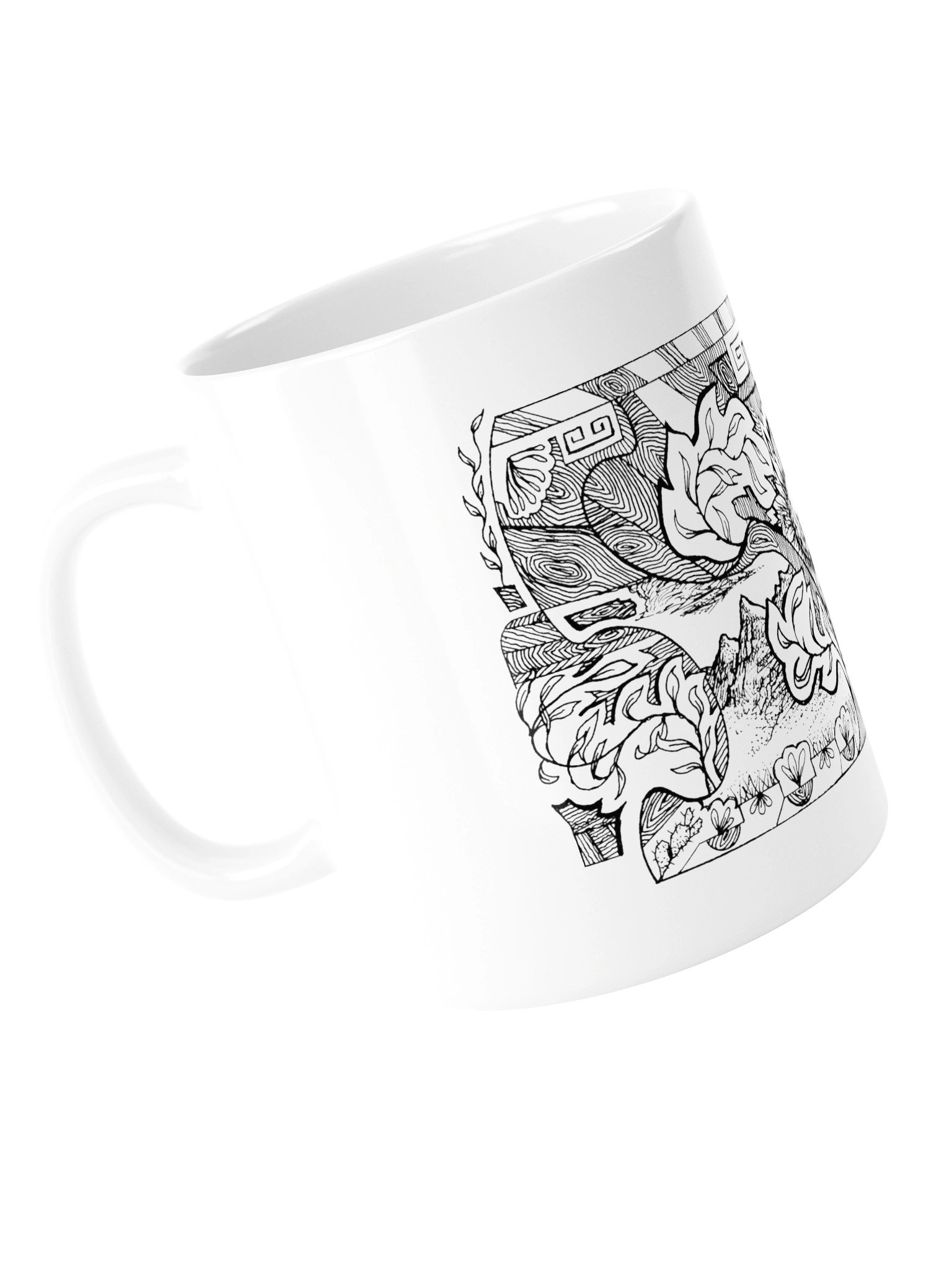 06JL3041 Sunflower Sunrise mug by Litchfield Studio product image (5)
