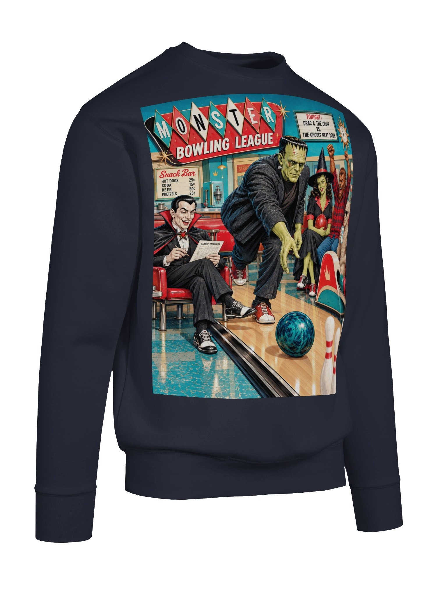 Monster Bowling League Sweatshirt product image (7)