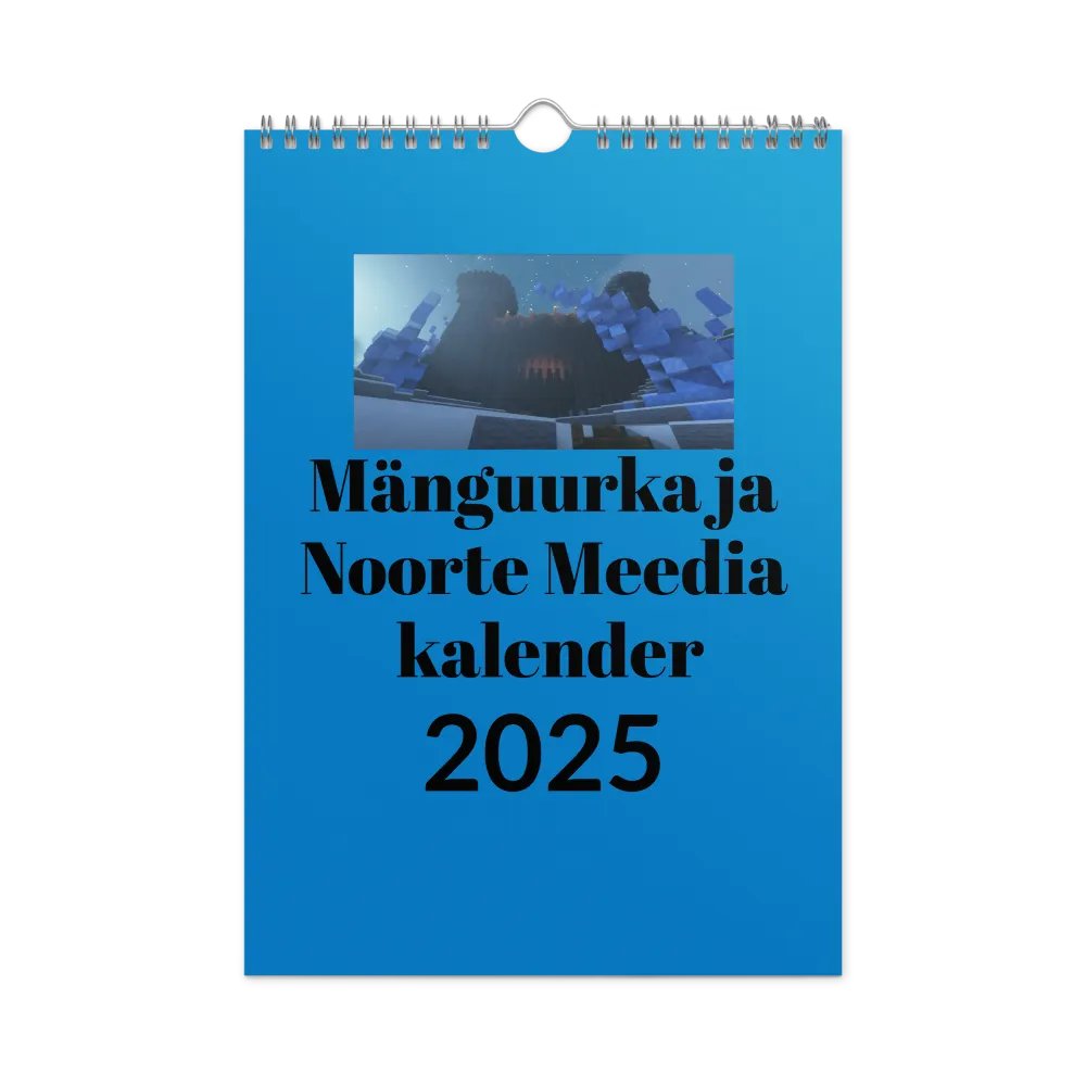 Mänguurka ja Noorte Meedia 2025 aasta kalender product image (2)