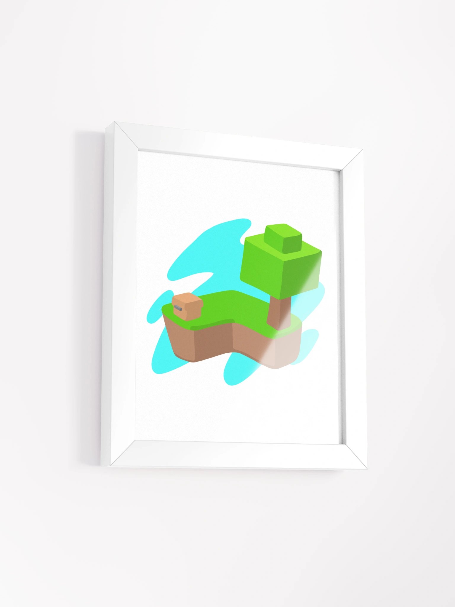 Skyblock Island Art product image (1)