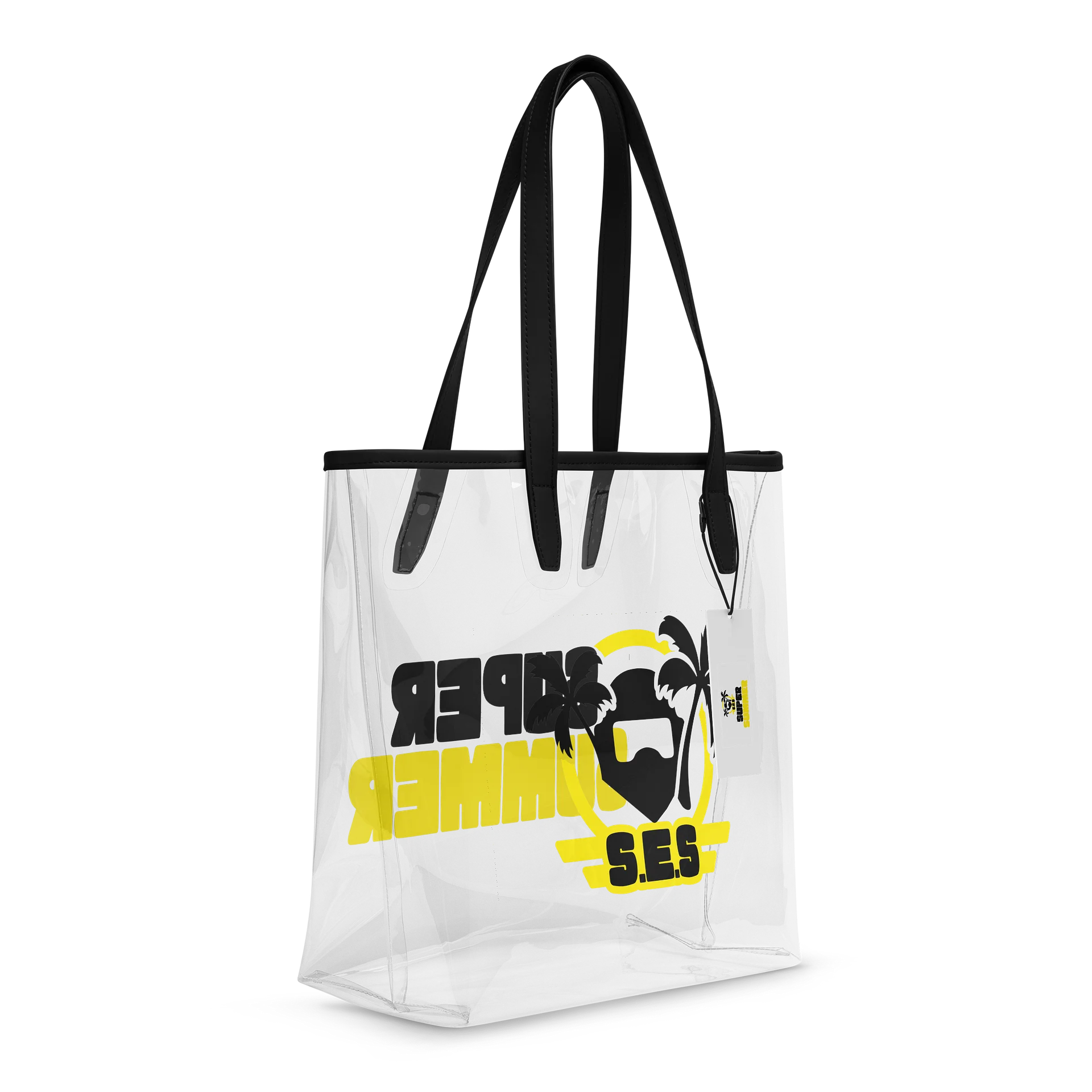 S.E.S Super Summer 26 - Yellow Logo Clear Beach Bag product image (2)