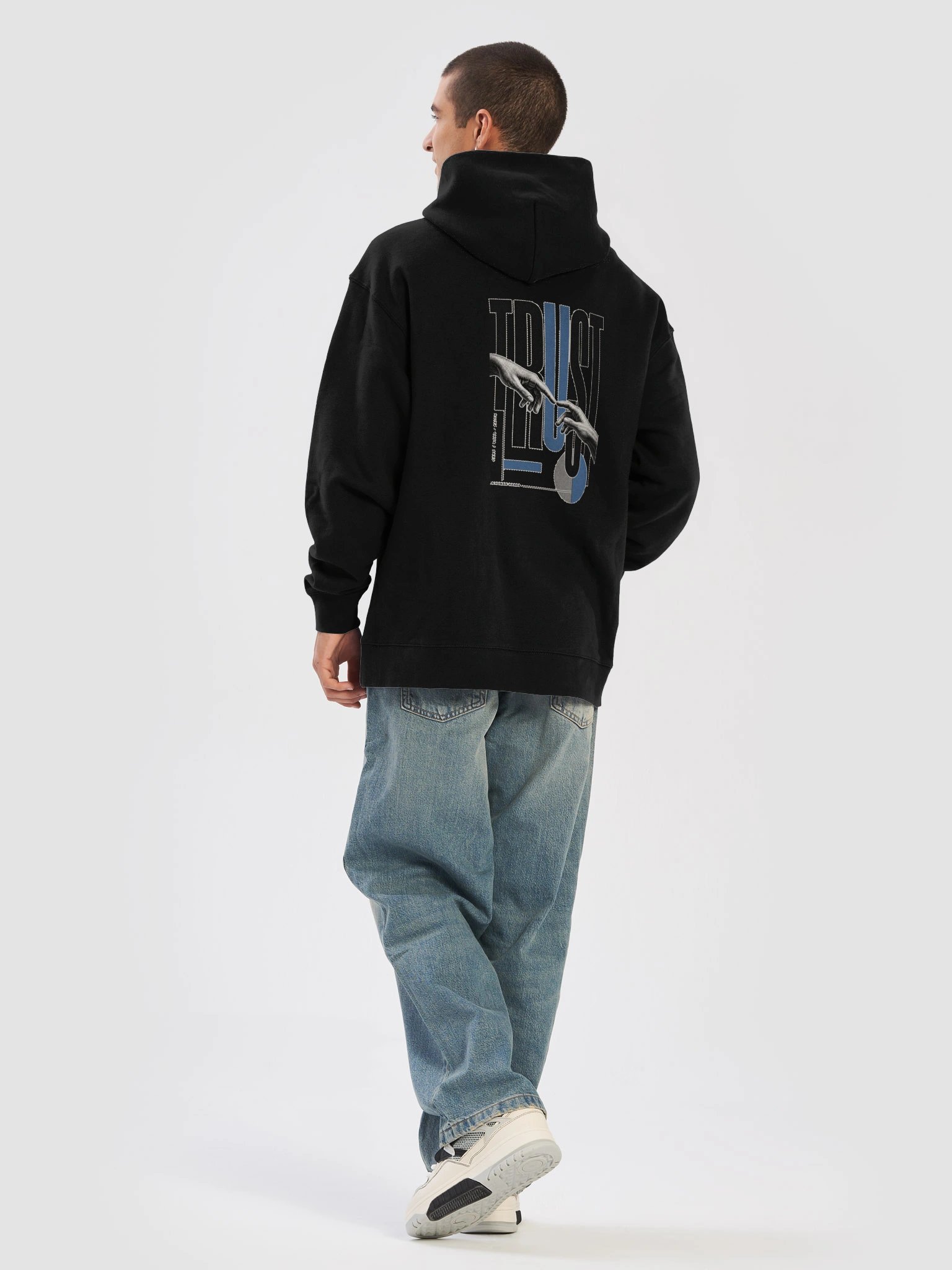 TRUST — In Human Hands Hoodie product image (6)