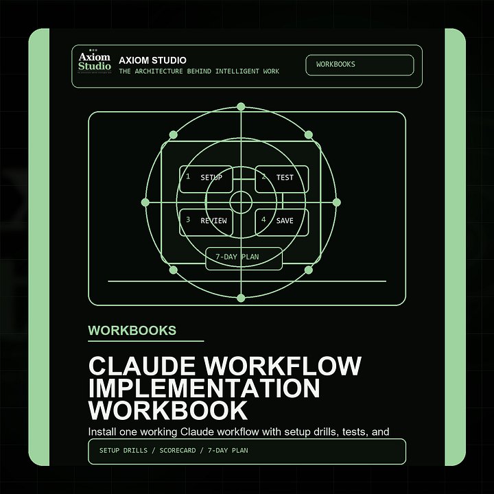 Axiom Claude Workflow Implementation Workbook product image (1)