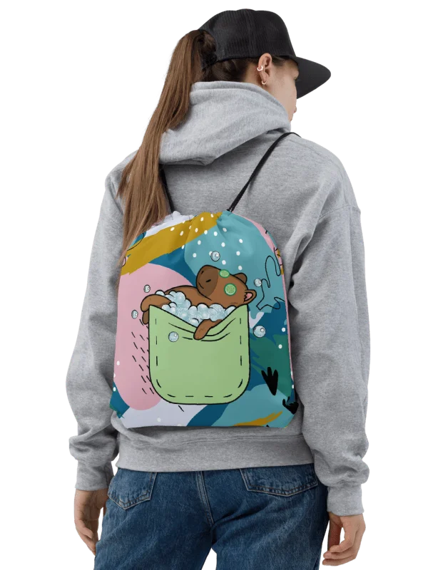 Spa Capy Drawstring Bag product image (1)