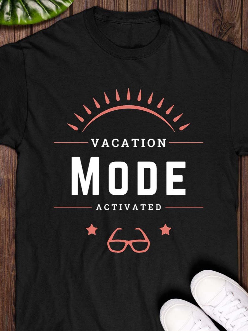 Vacation Mode: Activated T-Shirt product image (1)