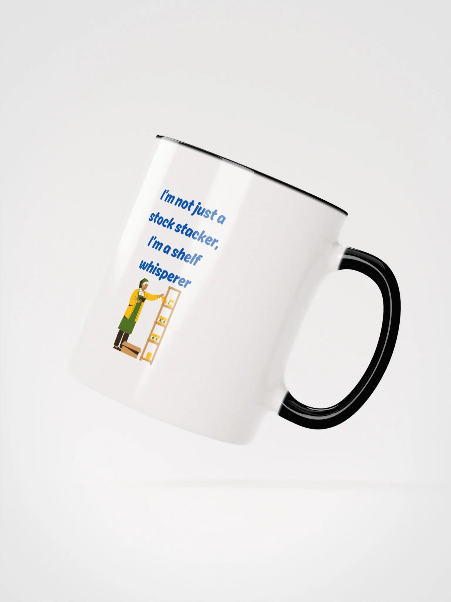 Stock Stacker or Shelf Whisperer Ceramic Mug product image (5)