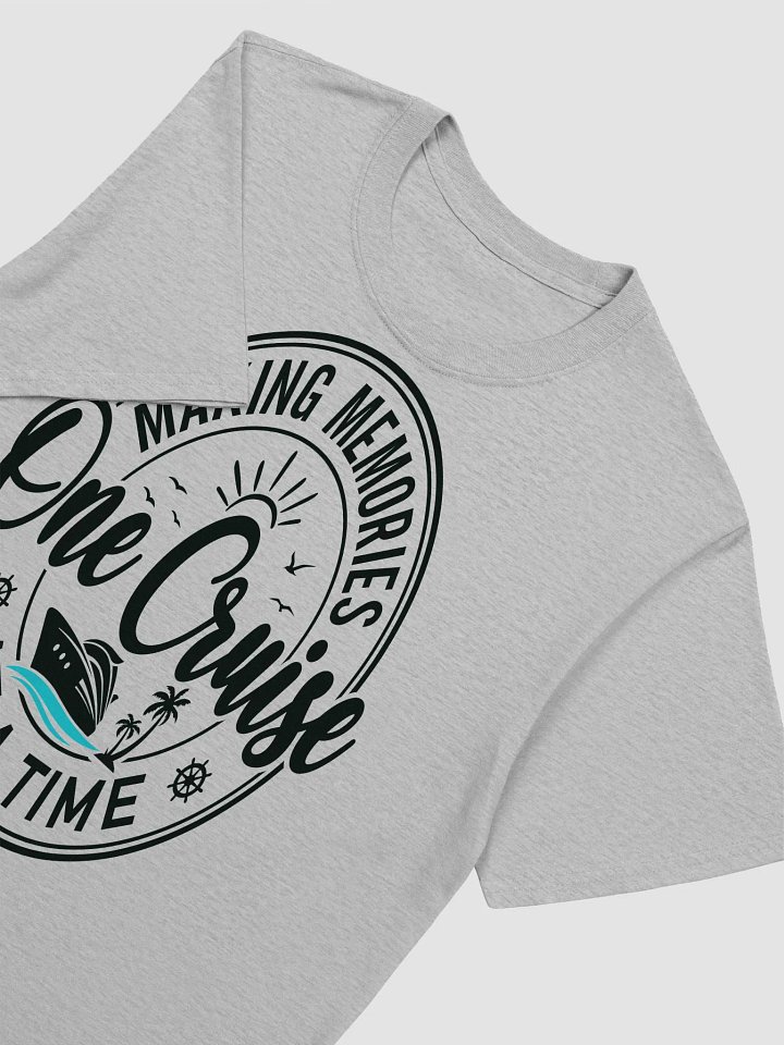 Making Memories One Cruise At A Time Unisex Softstyle T-Shirt Light Colours product image (2)