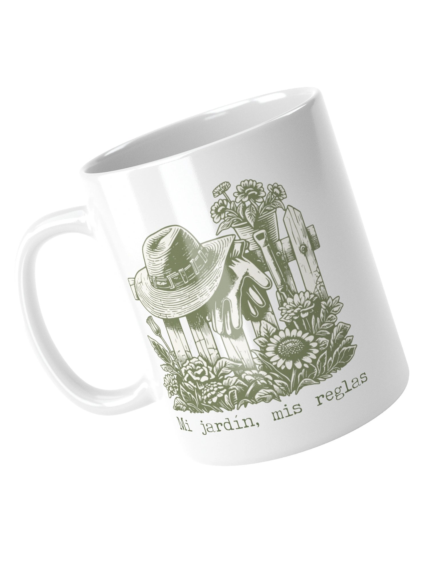 Taza Mi Jardín Mis Reglas | Taza Original para Jardinera | Regalo Divertido para Amantes del Jardín product image (5)