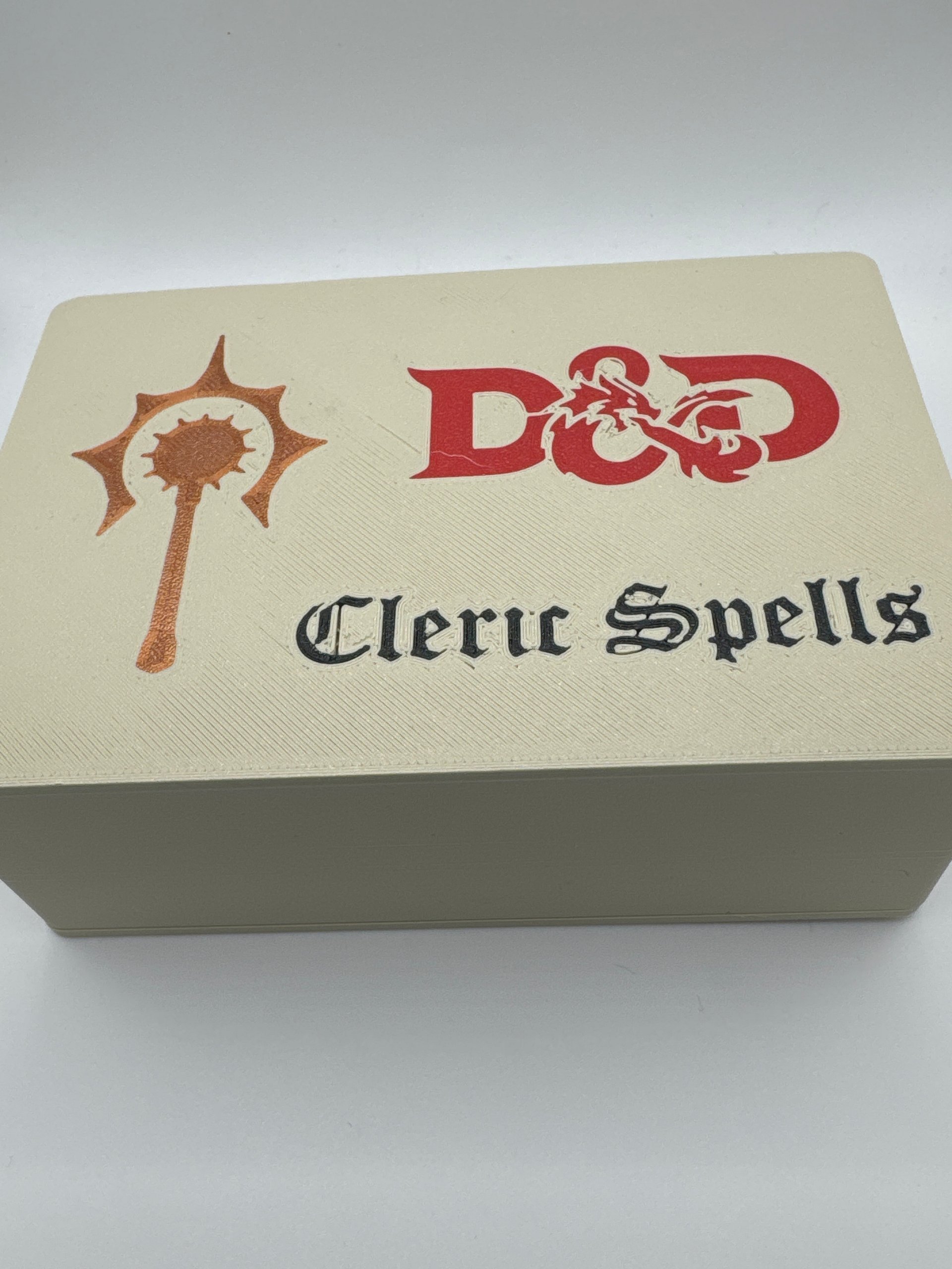 Dungeons and dragons Cleric Spell card holder product image (2)