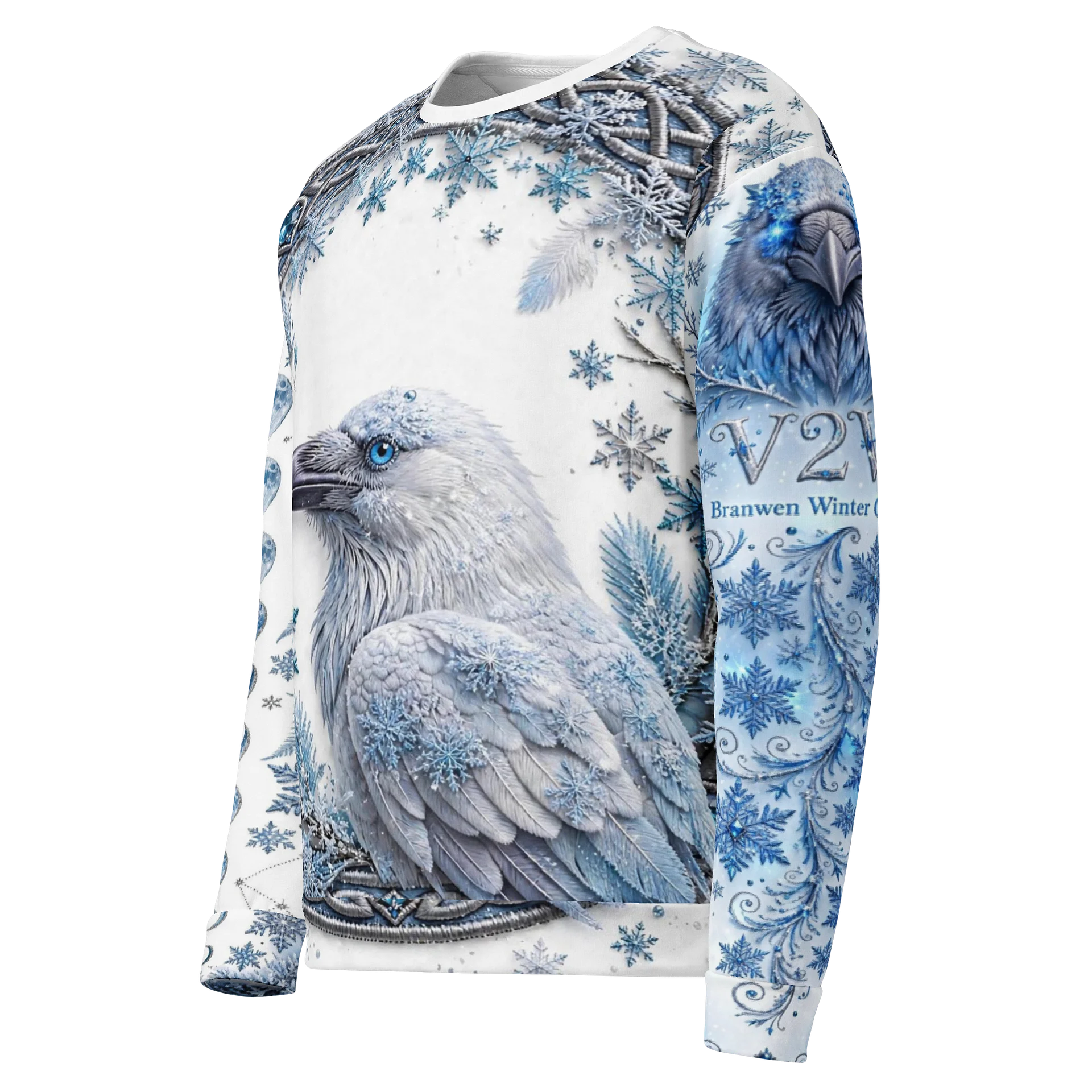 V2W -FOUR SEASONS WINTER- "She Wintered Alone So Spring Could Return" Signature Sweatshirt product image (5)