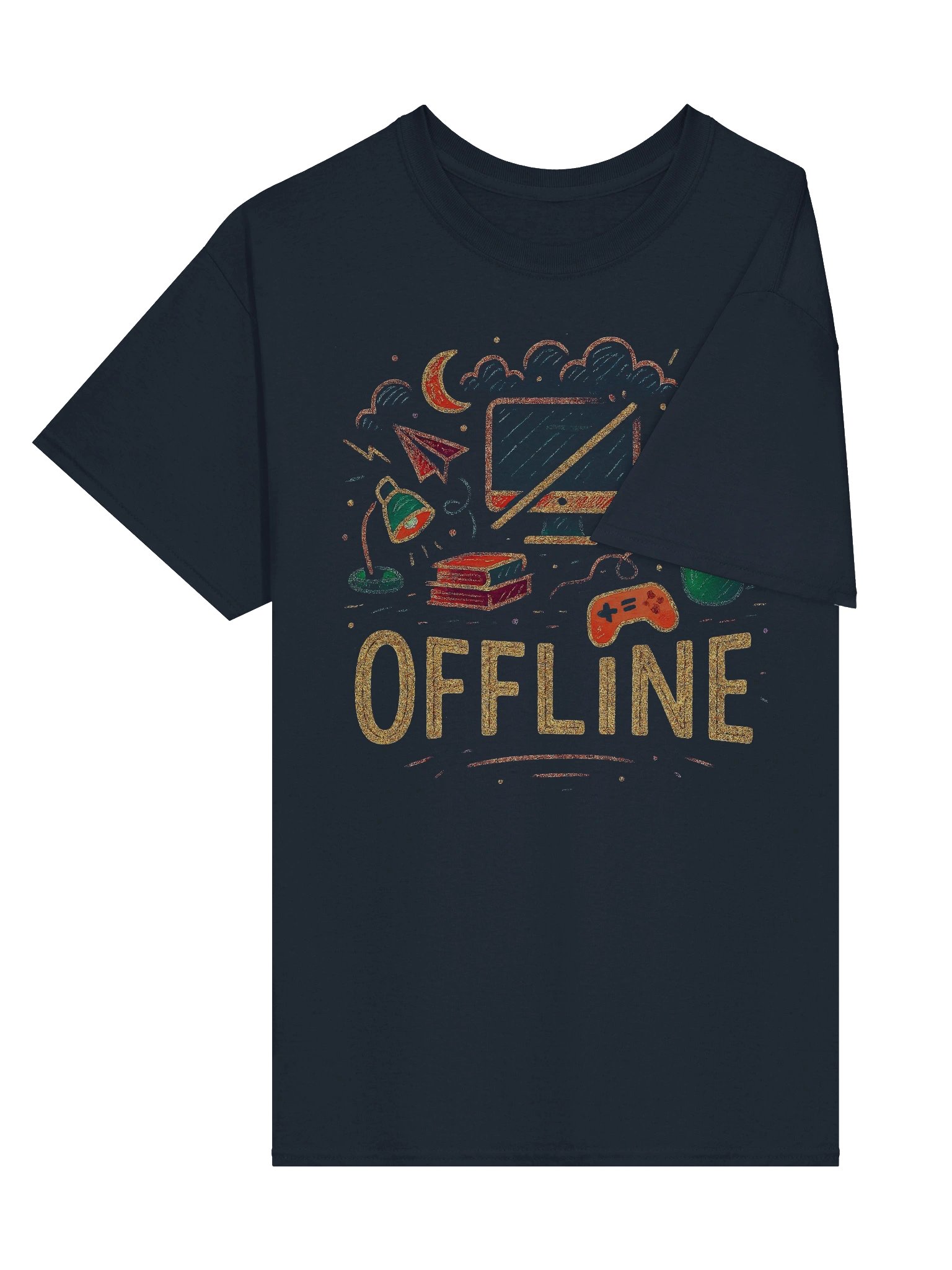 Offline Mode Retro Tee product image (3)