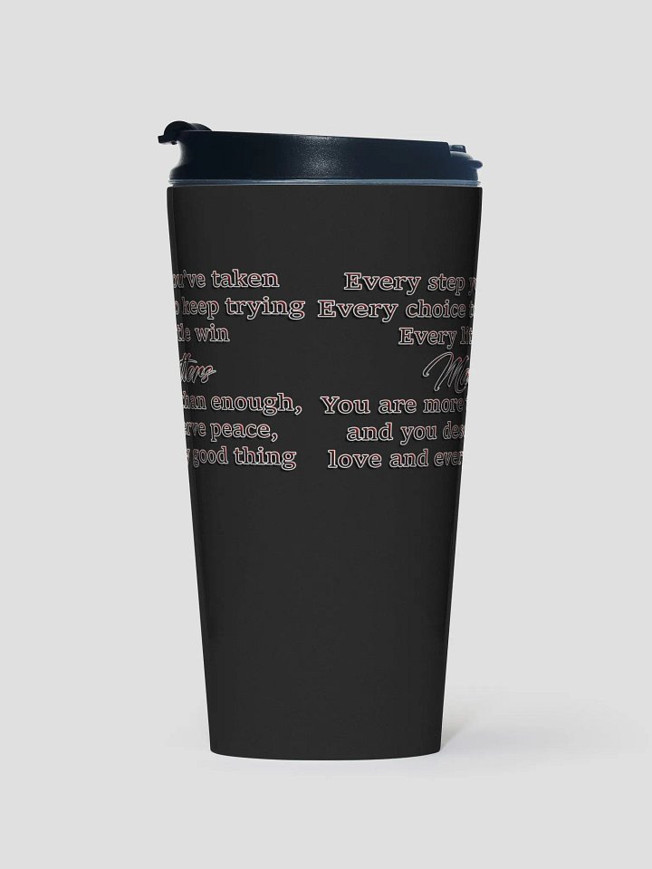 Positivity - Every Step Travel Mug product image (1)