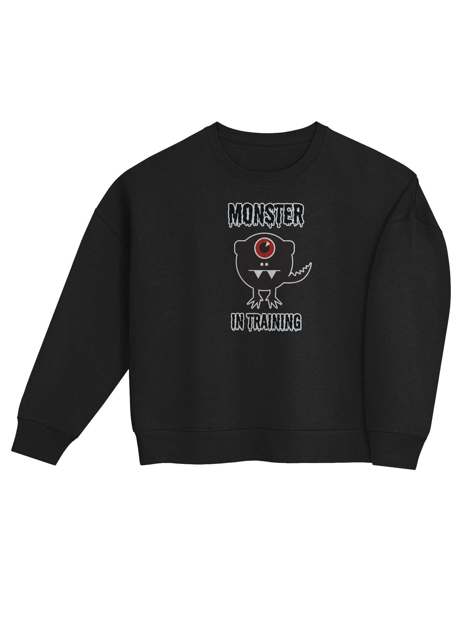 ECO Monster In Training Women's Organic Crew Neck Sweatshirt product image (19)
