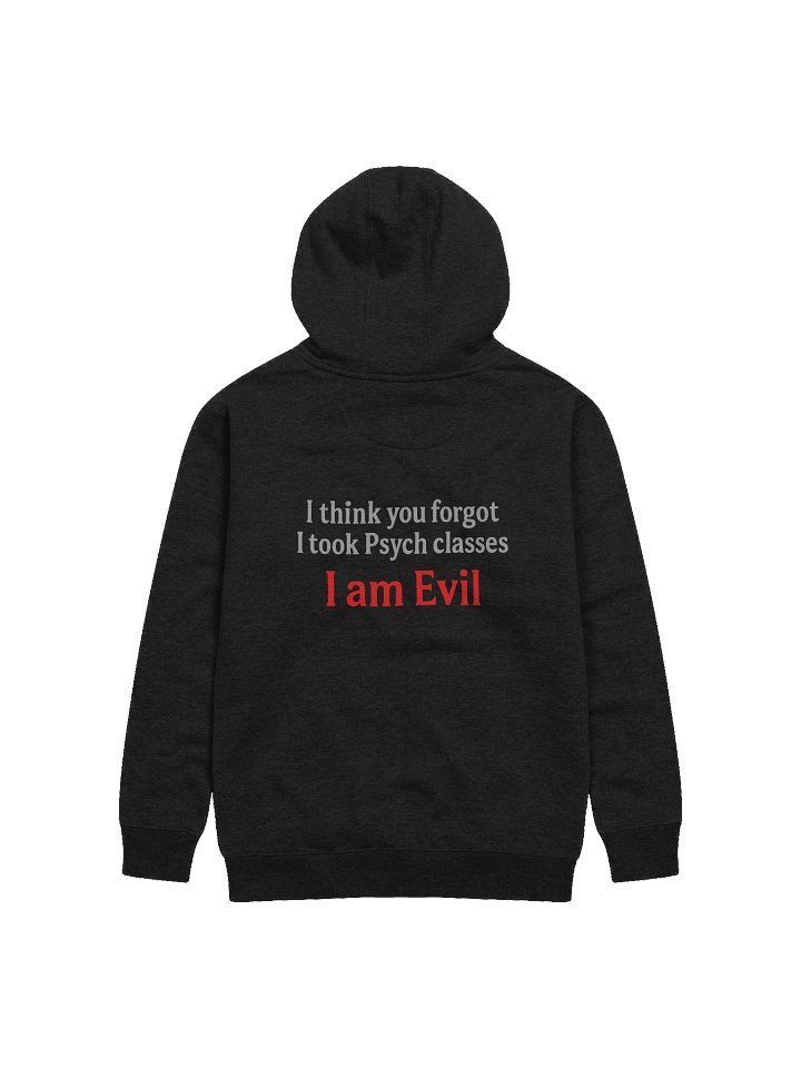 Psych Student Hoodie ( Text back ) product image (2)