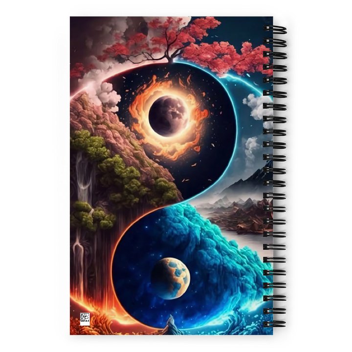 Yin Yang Elements -Spiral Notebook product image (2)