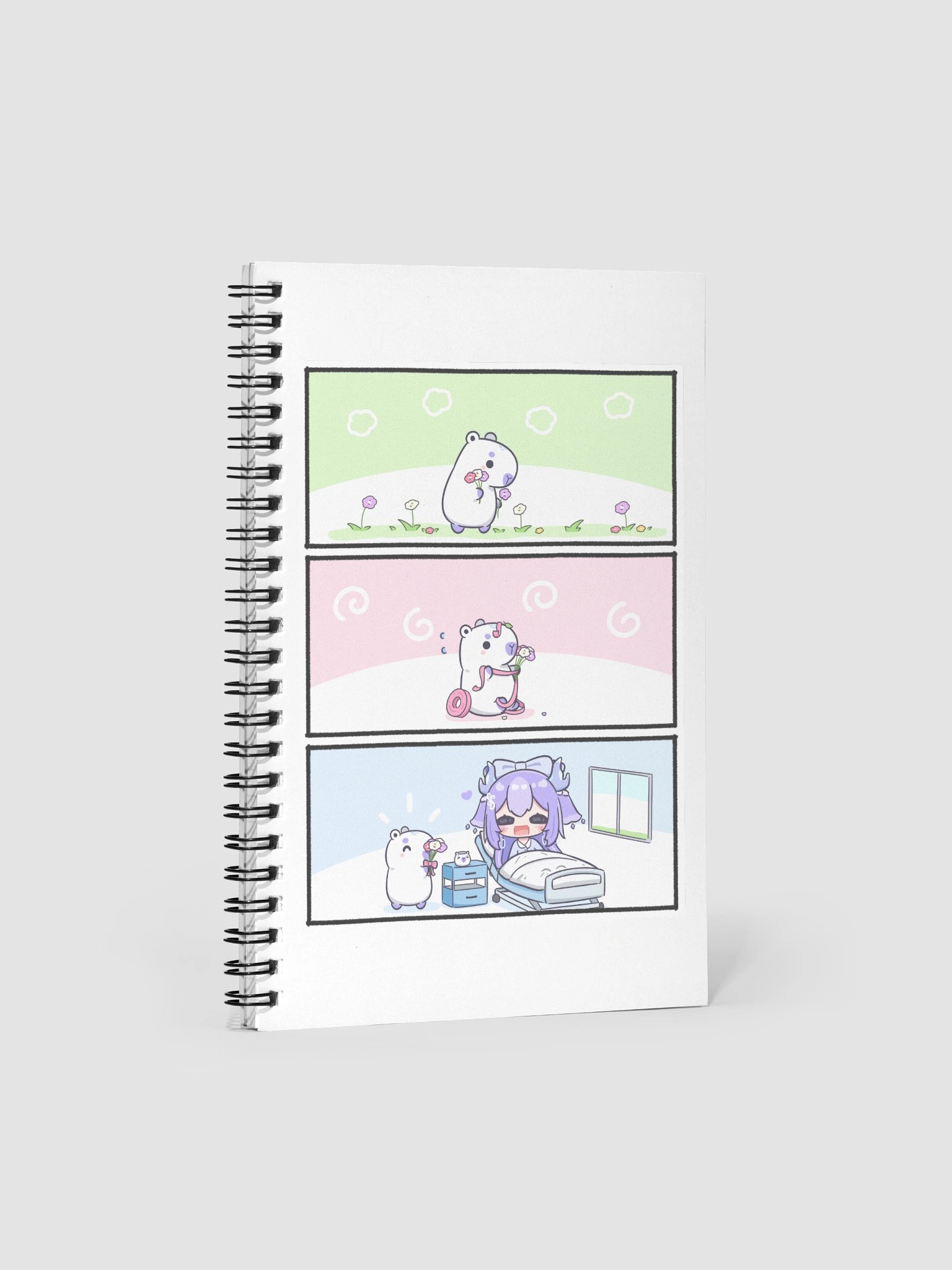 Clapton the Capybara Comic #2 Notebook product image (1)