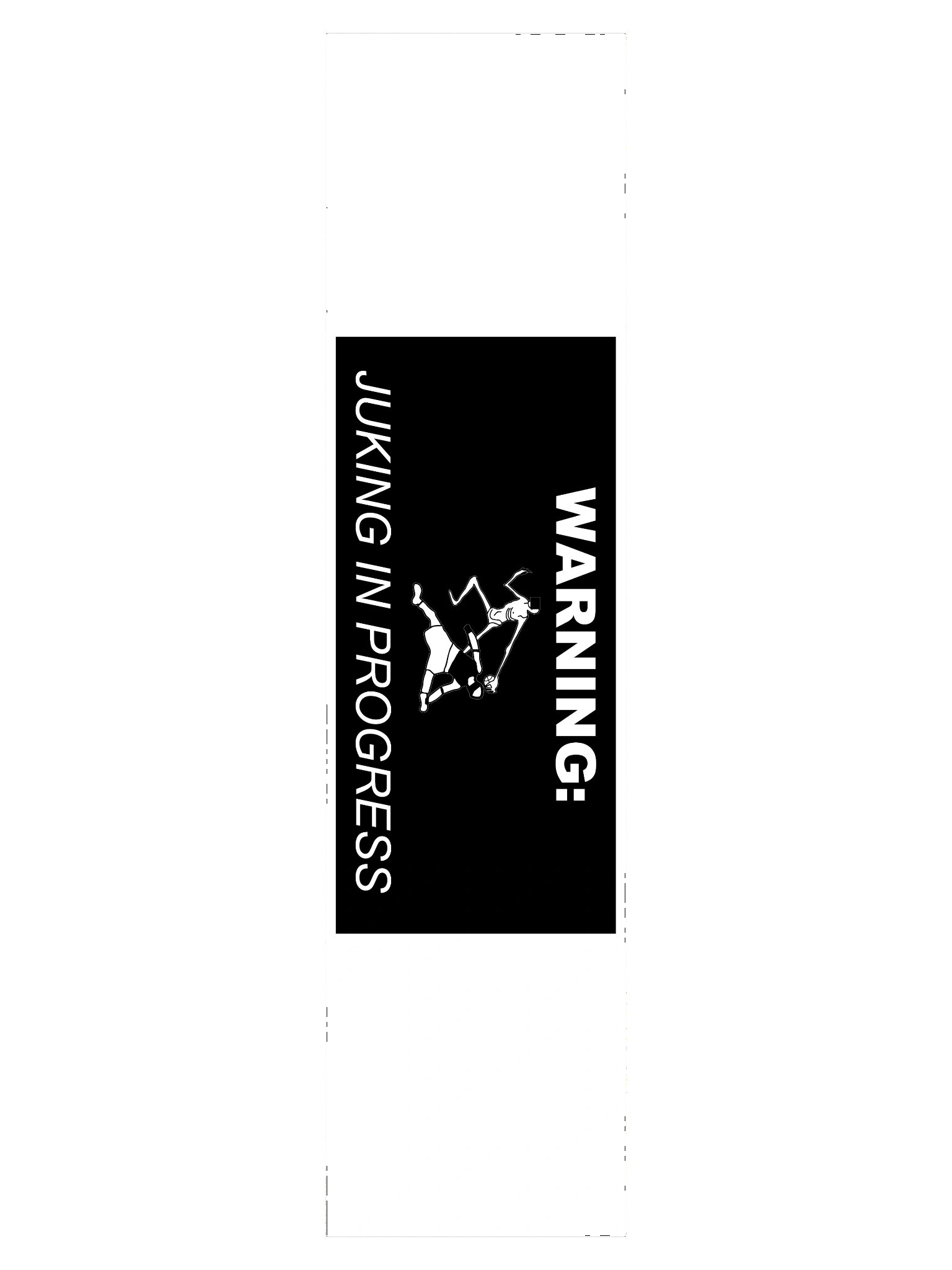 WARNING: Juking in Progress Bumper Sticker product image (3)