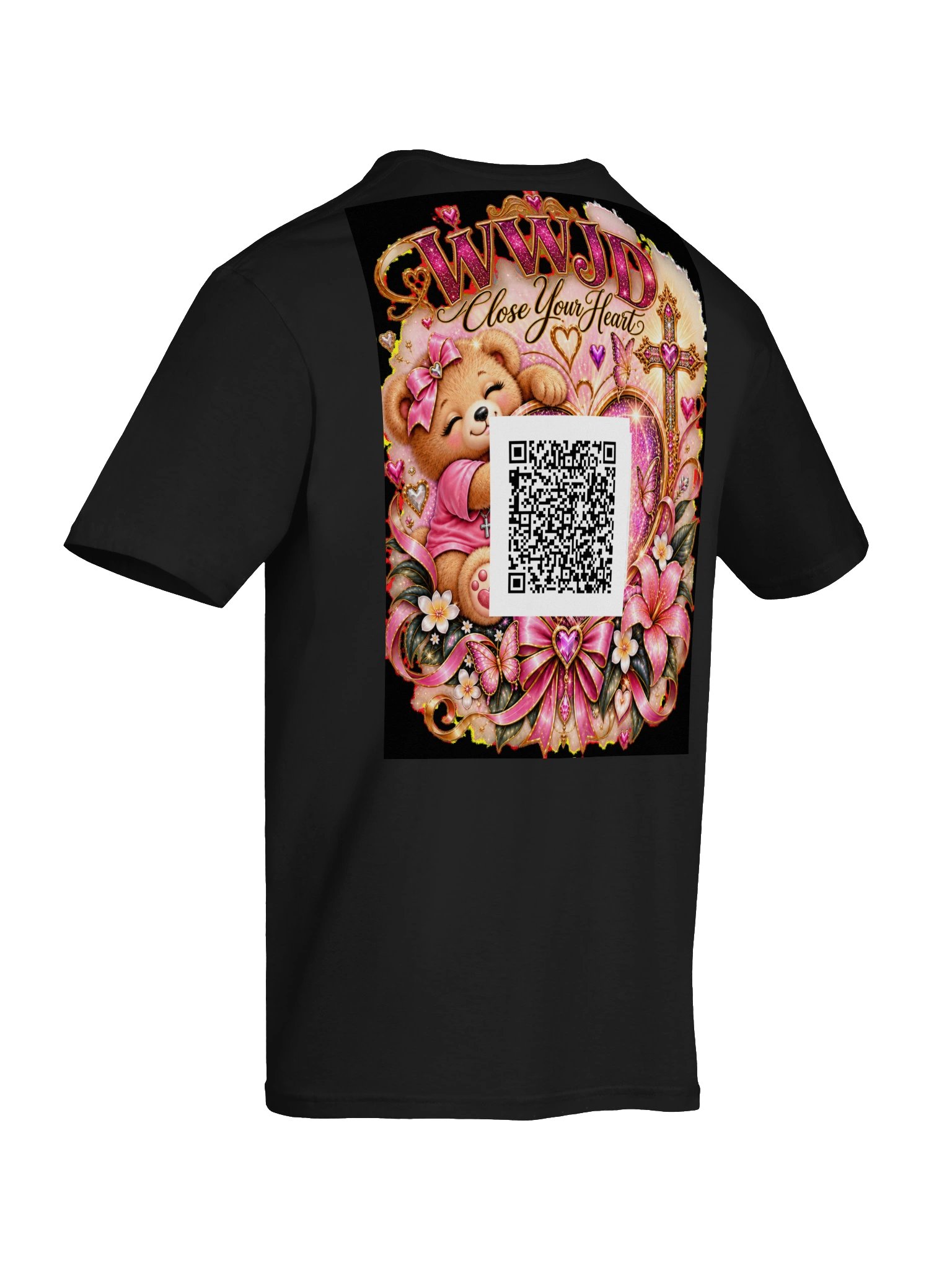💗✝️WWJD – Close Your Heart Bear Shirt💗✝️ product image (8)