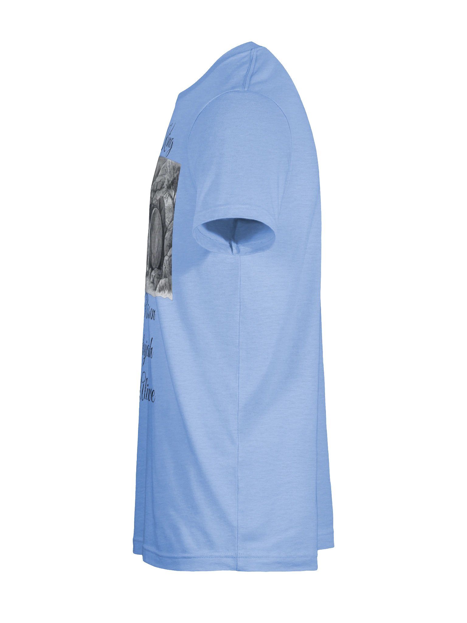 "He Is Risen" Resurrection Scene Christian Graphic T-Shirt product image (11)