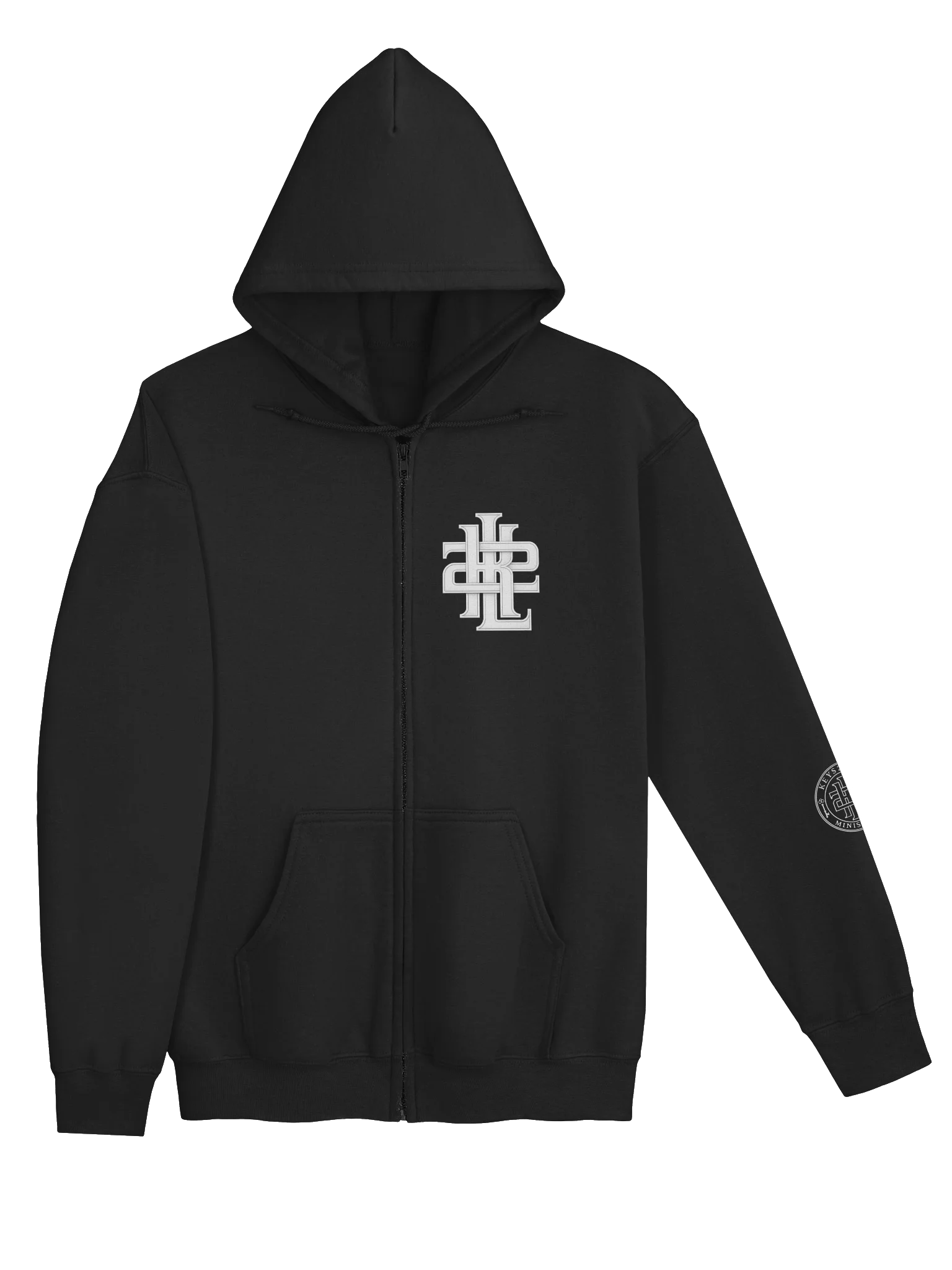 Intertwined Monogram Zip Hoodie product image (26)