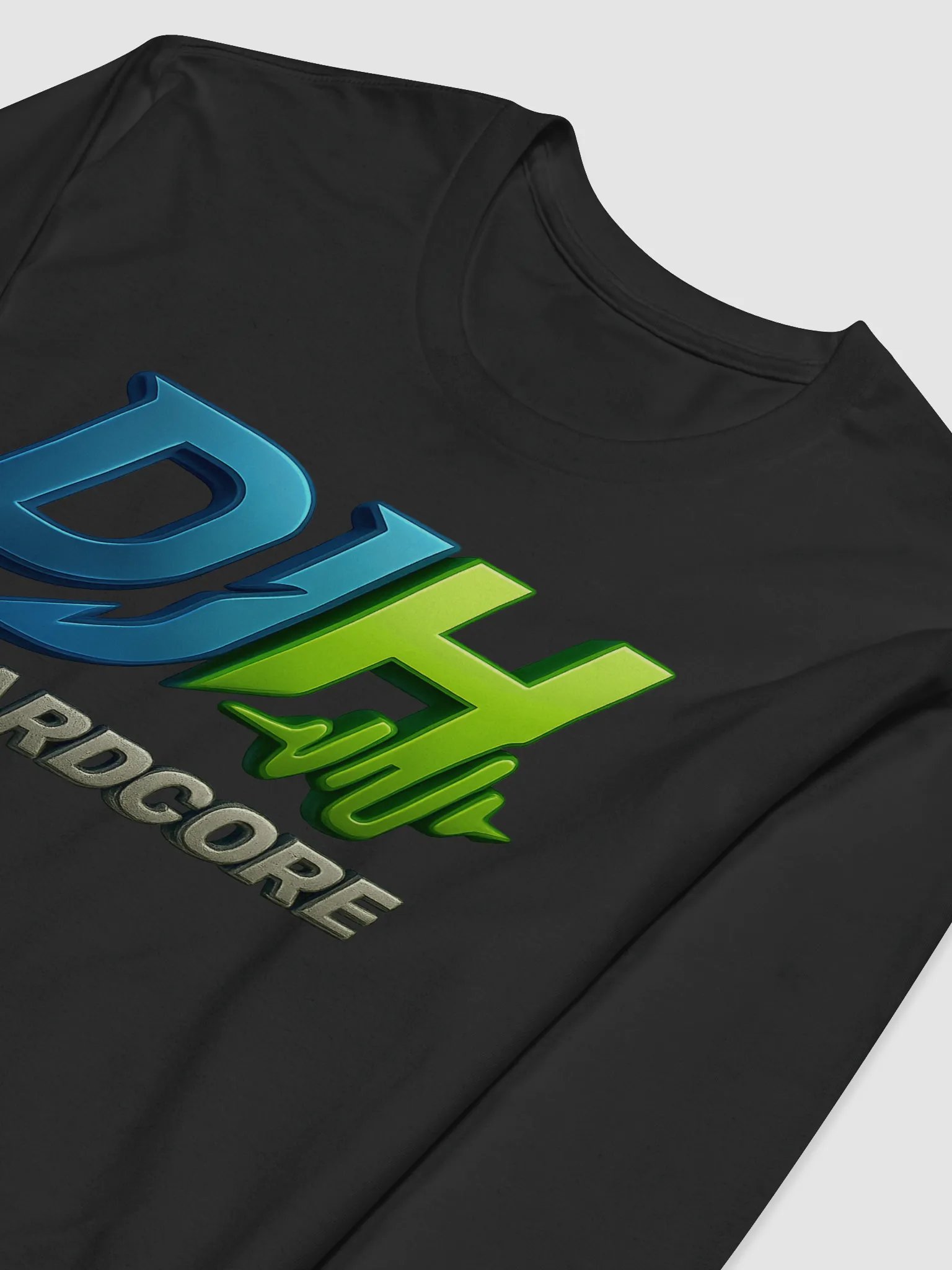 DJHARDCORE Logo Premium Long Sleeve Shirt product image (7)