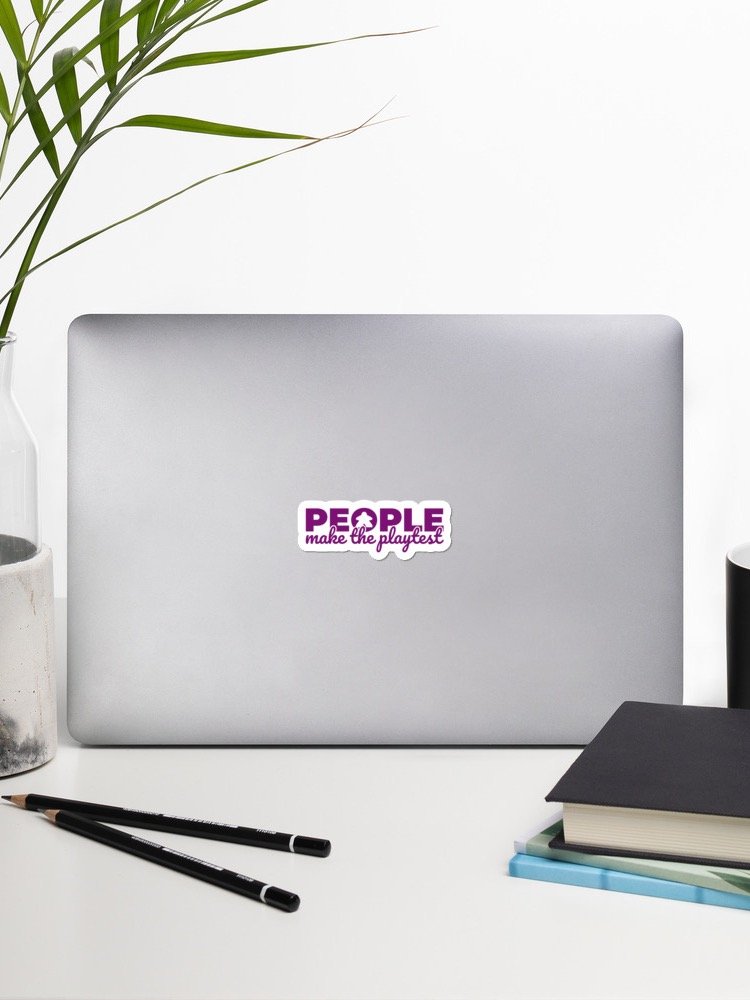 Little Meeple Purple PMTP Vinyl Sticker product image (2)
