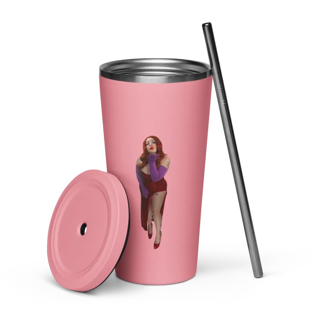 Jessica Rabbit Insulated Tumbler w/ Straw product image (7)
