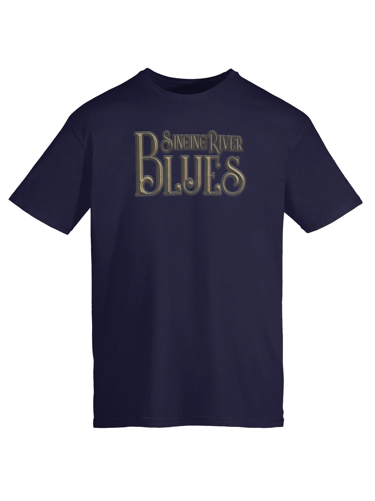 Singing River Blues Vintage Typography Tee product image (9)