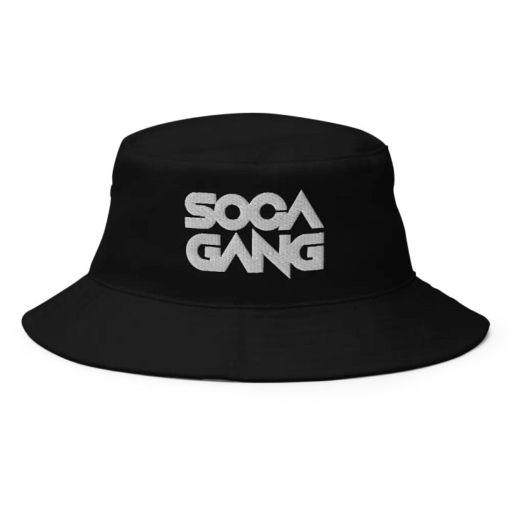 White Logo Bucket Hat (Embroidered) product image (1)
