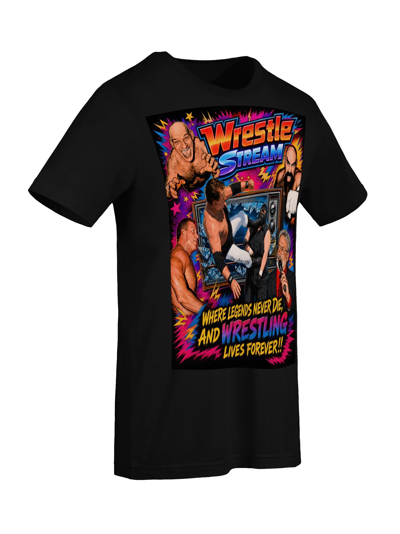 WrestleStream Graphic T product image (7)