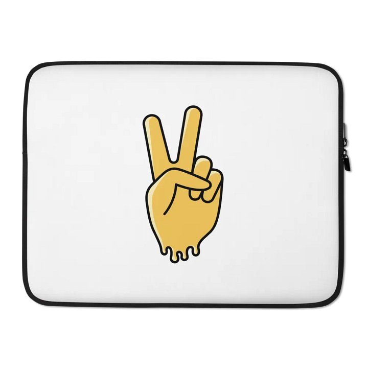 Dripping Peace Laptop Sleeve product image (2)