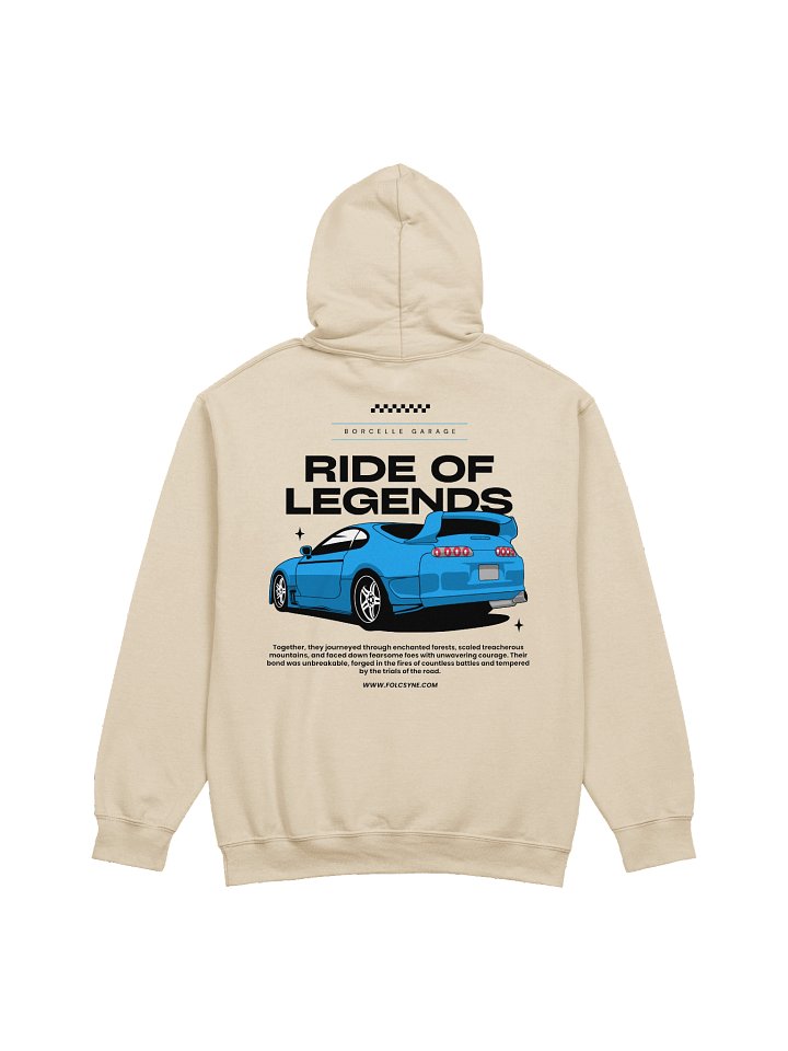 Car Is a Ride for Legends – Legacy Hoodie product image (1)