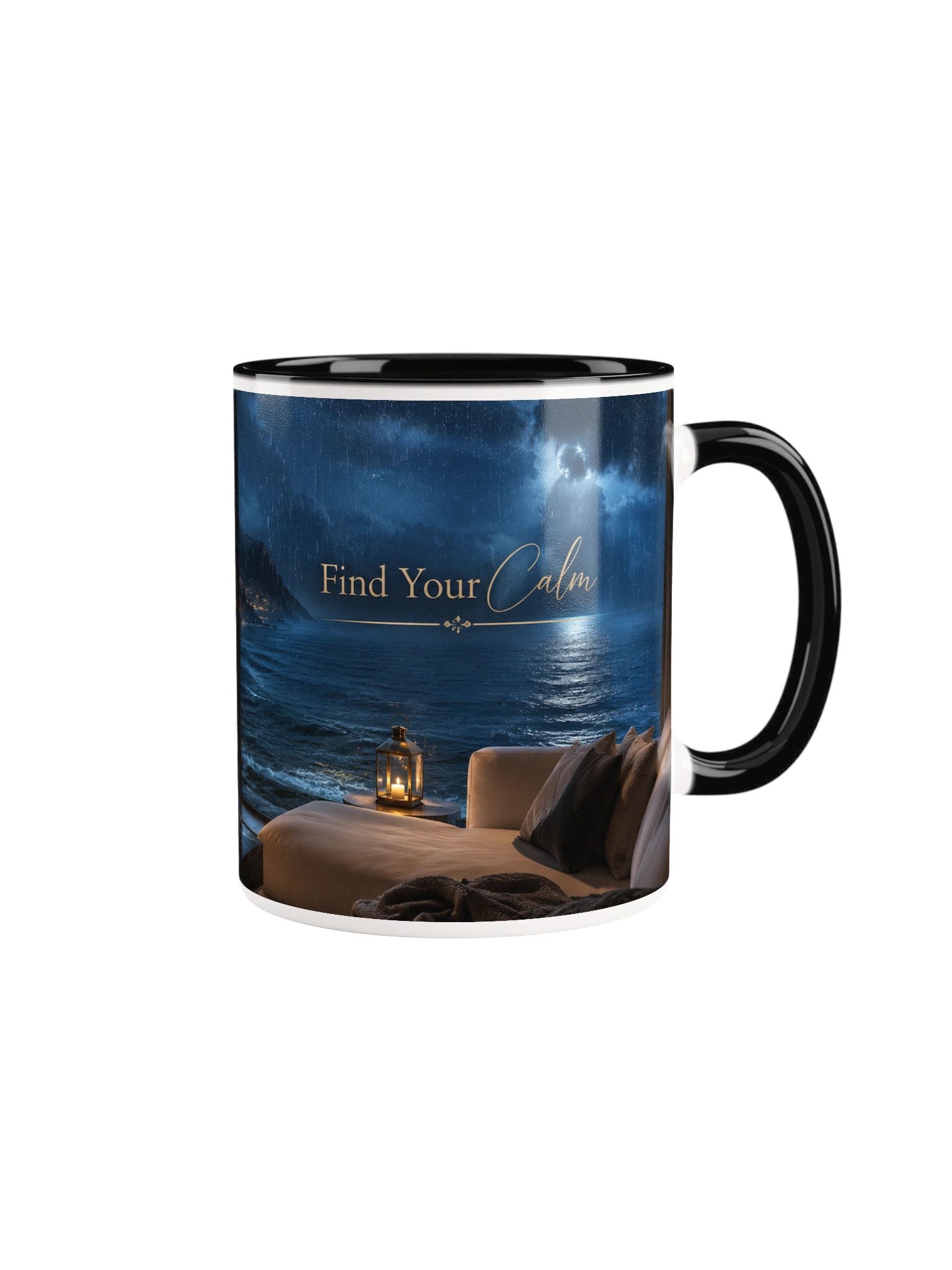 Find Your Calm Ocean Night Mug product image (1)