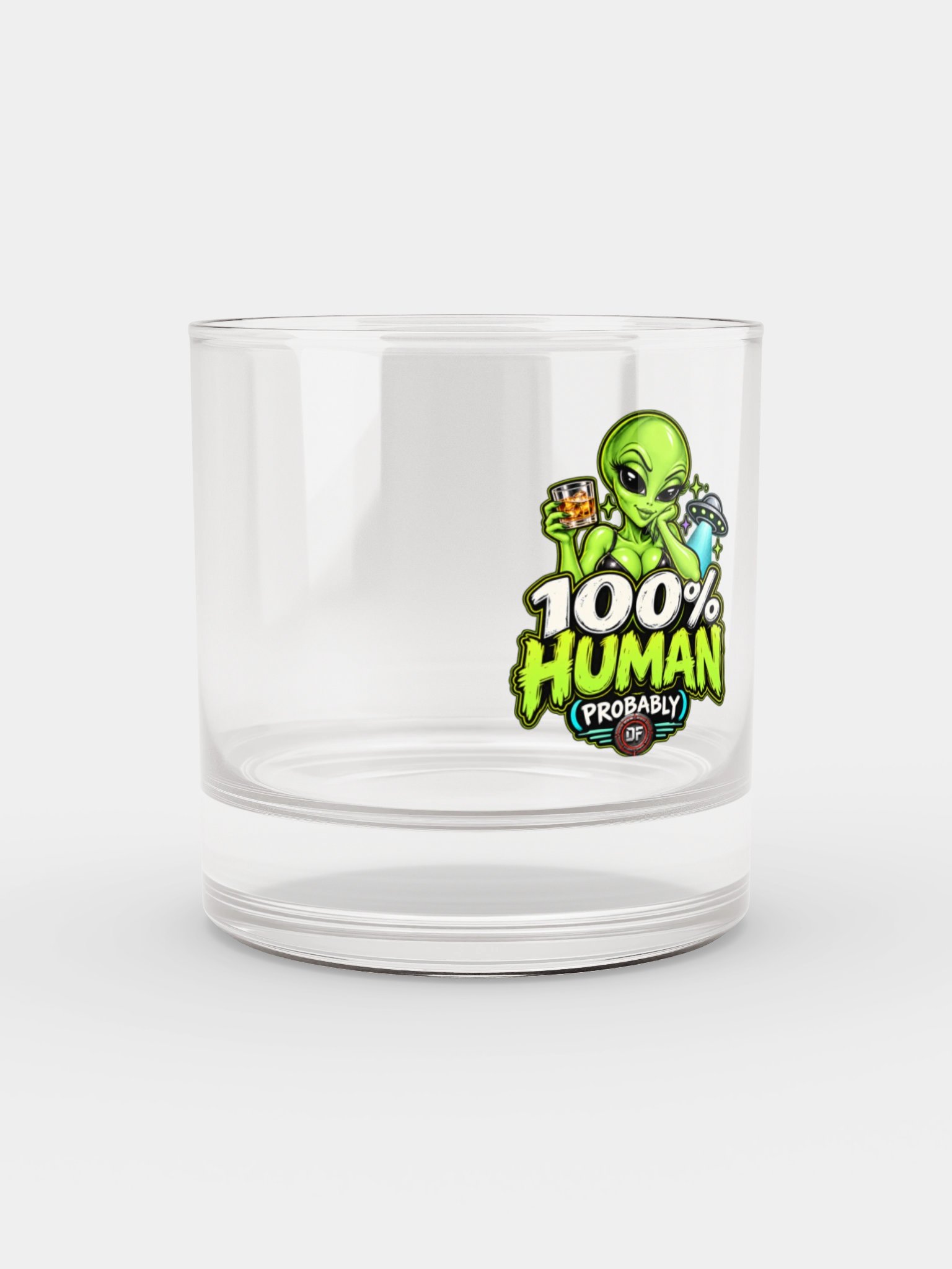 Probably Human Whiskey Glass product image (2)