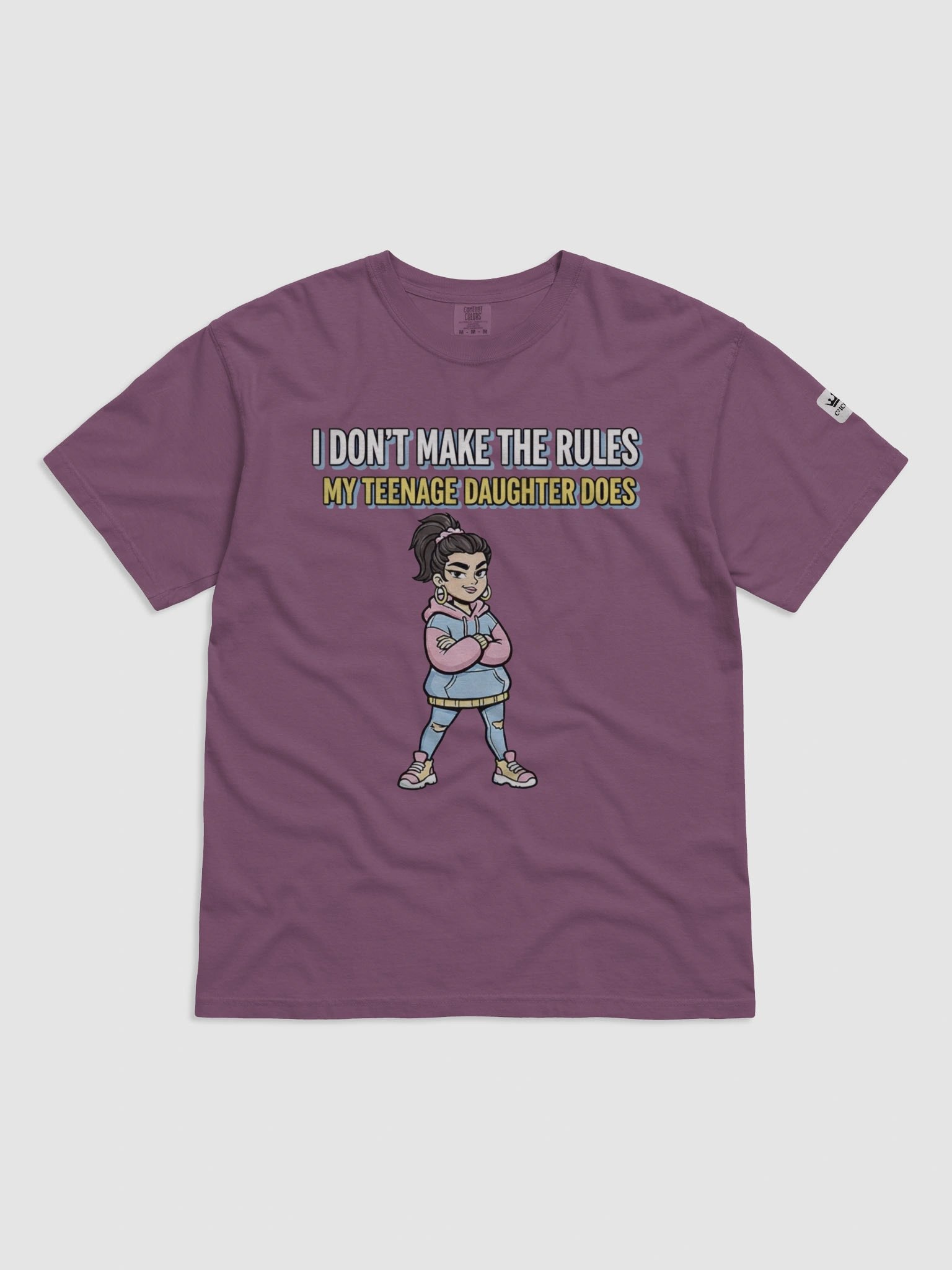 I Don’t Make the Rules, My Teenage Daughter Does Graphic T-Shirt product image (1)