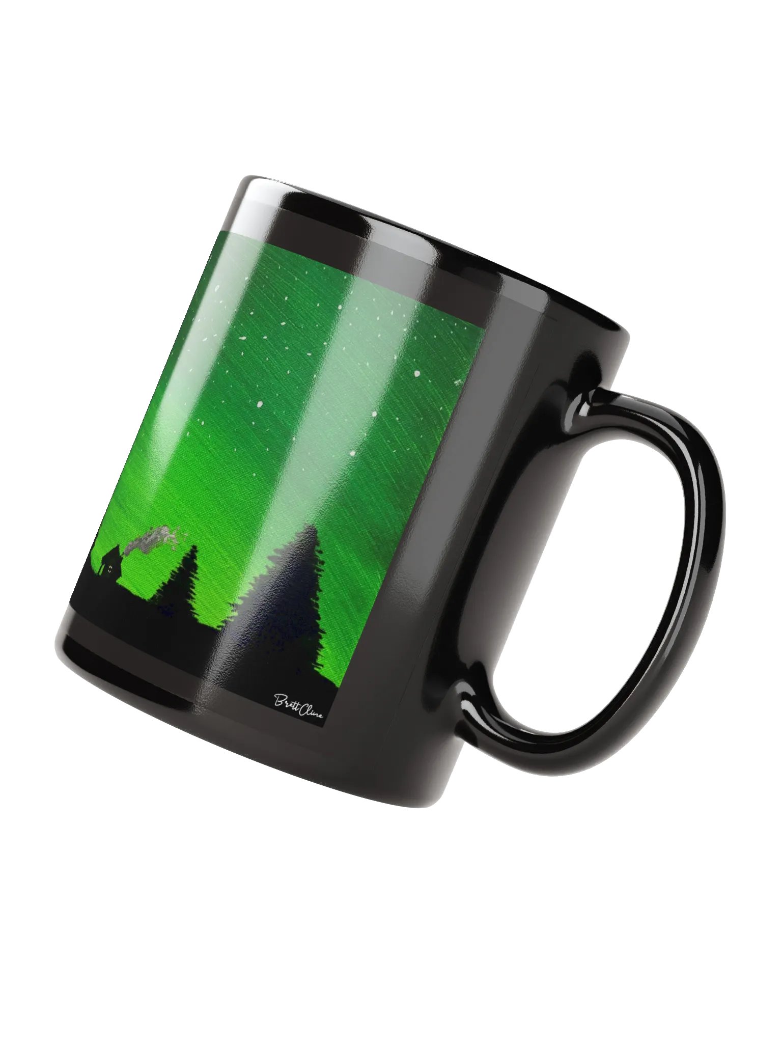 "Hearthlight" Mug in black product image (2)