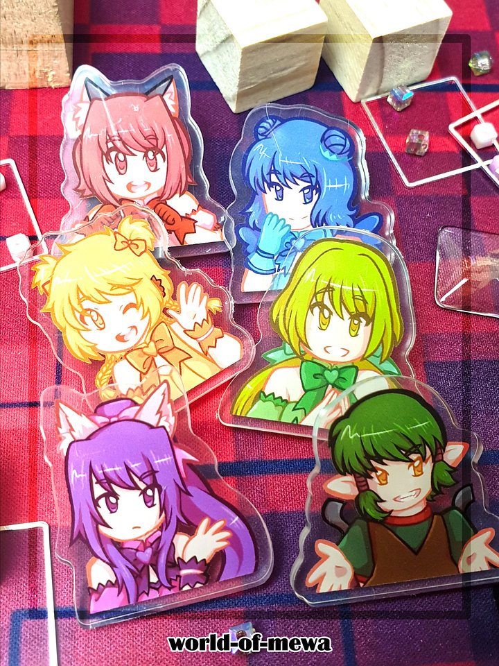 Tokyo Mew Mew | Acrylic Pins product image (1)