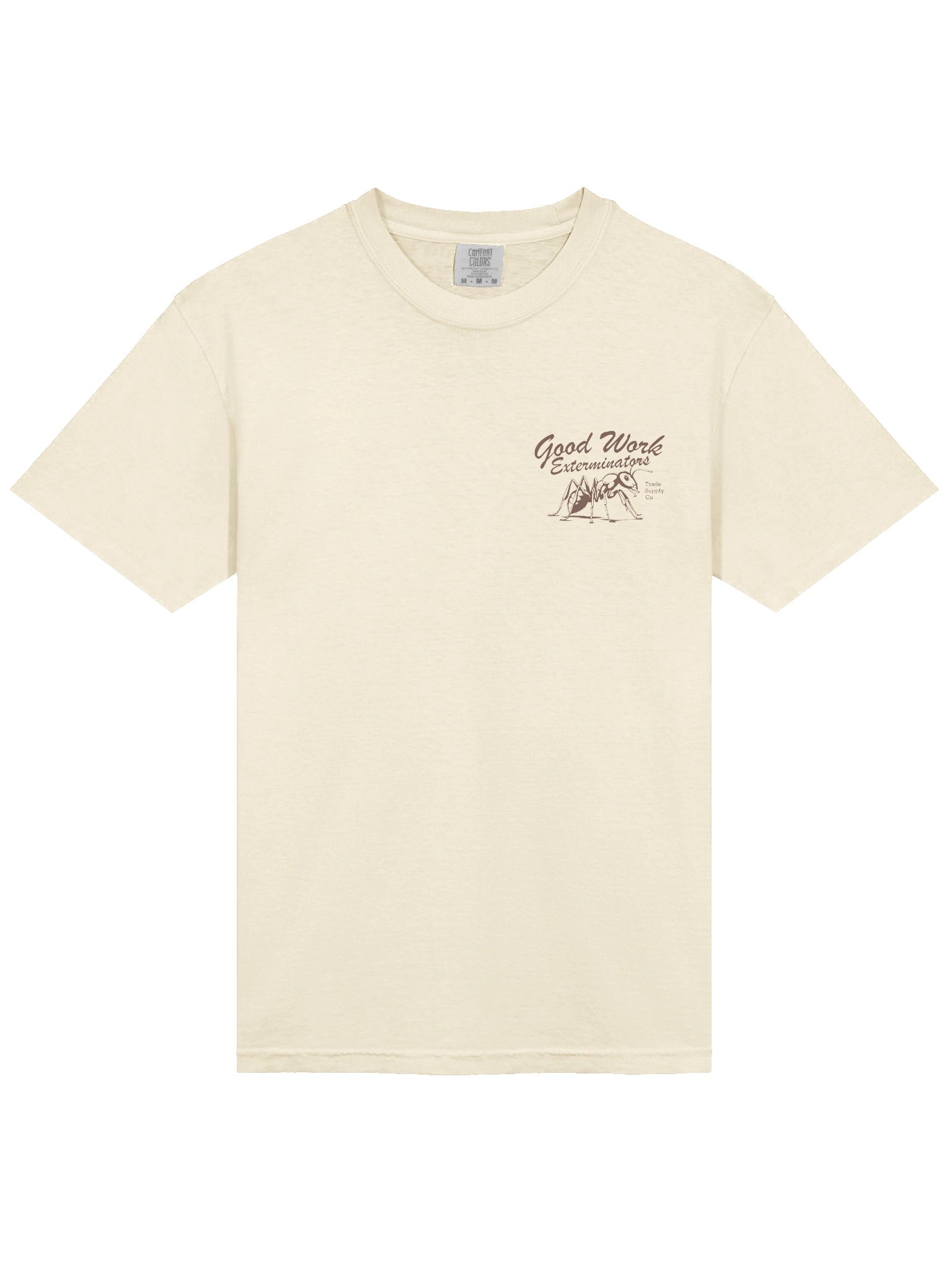 Exterminator Ant Tee (Cream) product image (4)