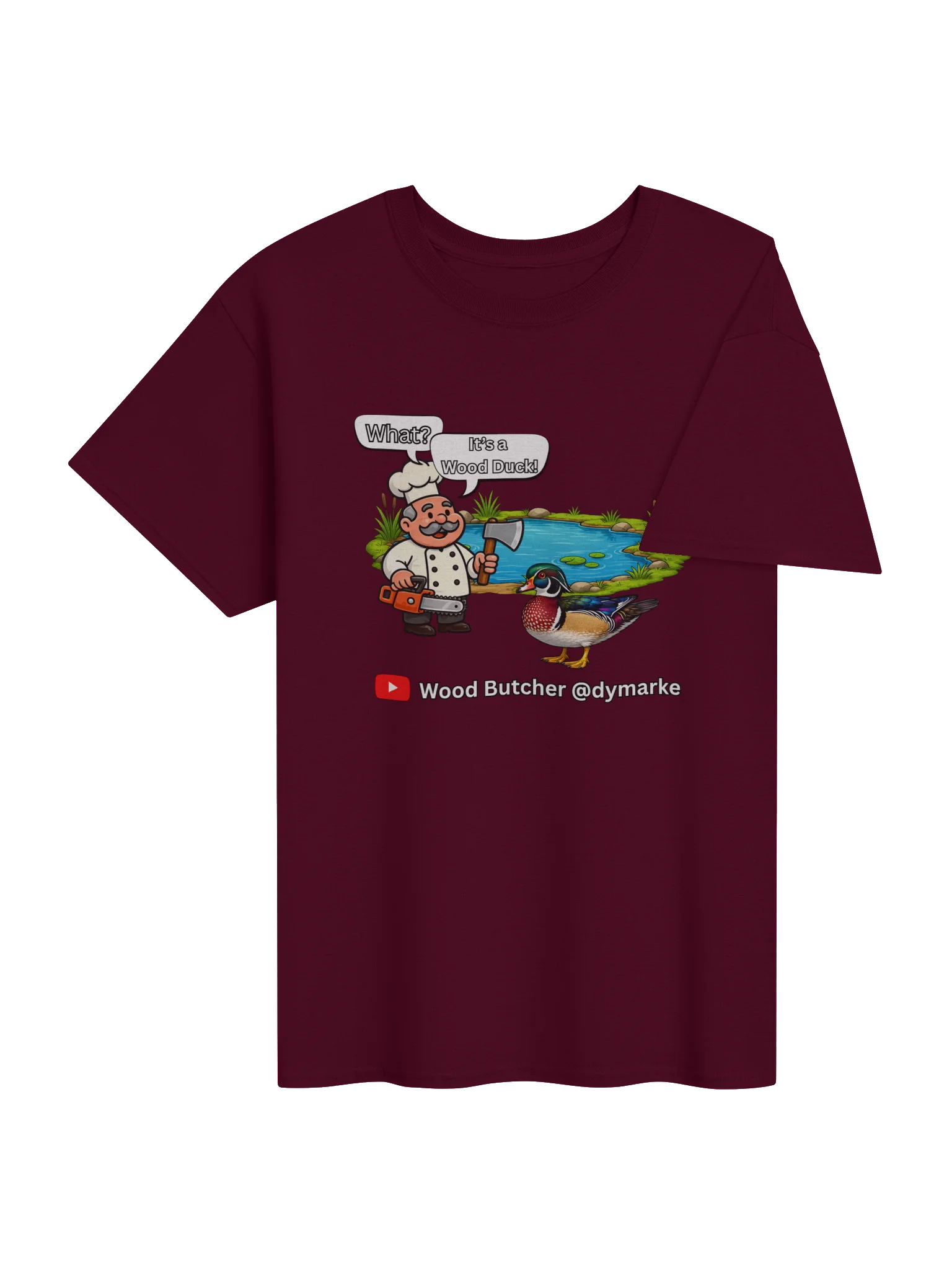 Wood Butcher It's a duck T product image (38)