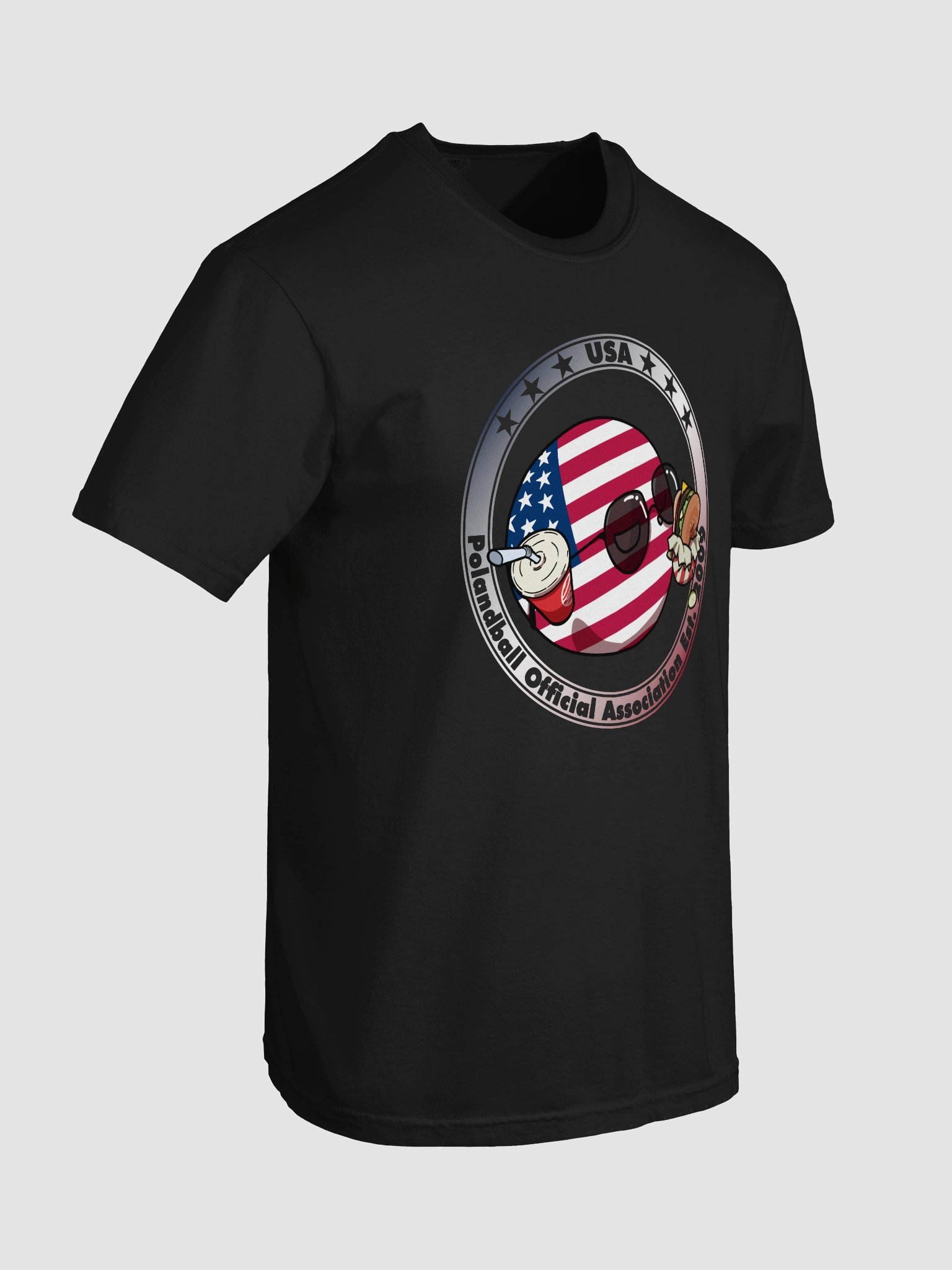 Polandball Official Association T-shirt - USA product image (2)