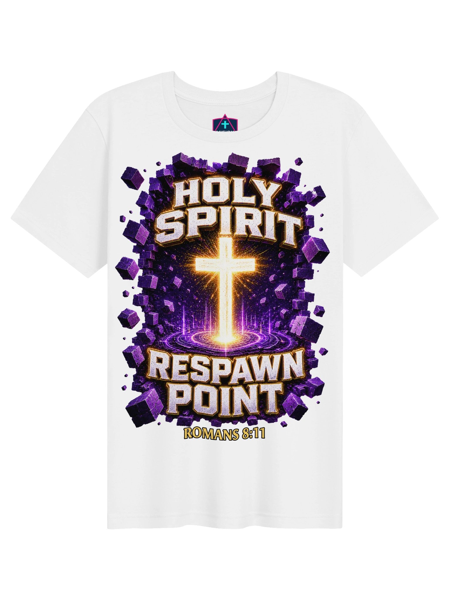 Holy Spirit Respawn Point - Unisex - Premium T-Shirt product image (3)