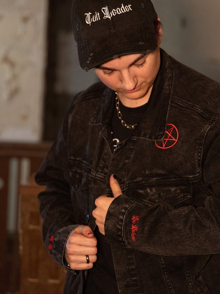 As Above, So Below Denim Jacket product image (2)