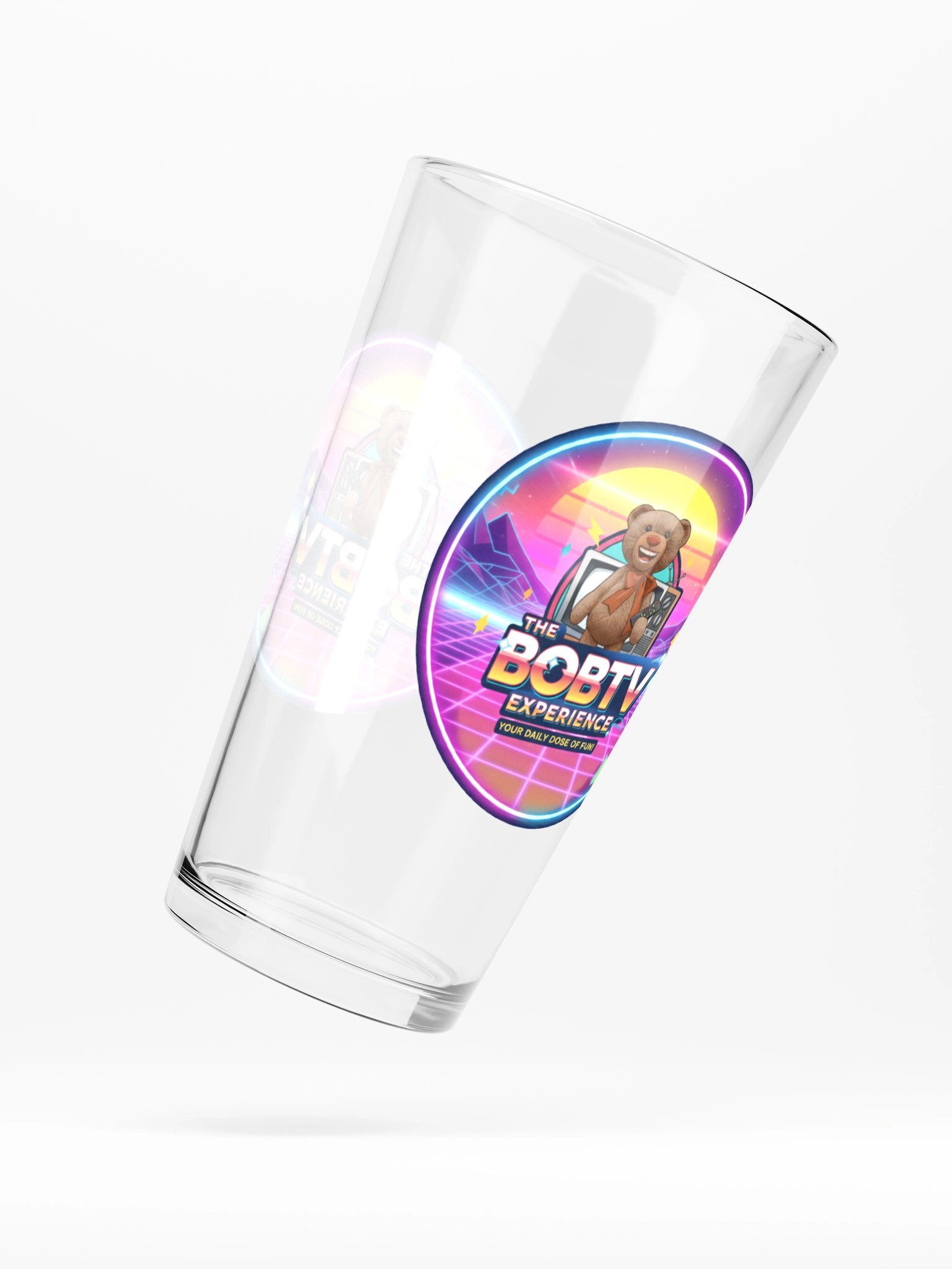 Elevate Your Drinking Experience with the BOB TV Pint Glass product image (5)