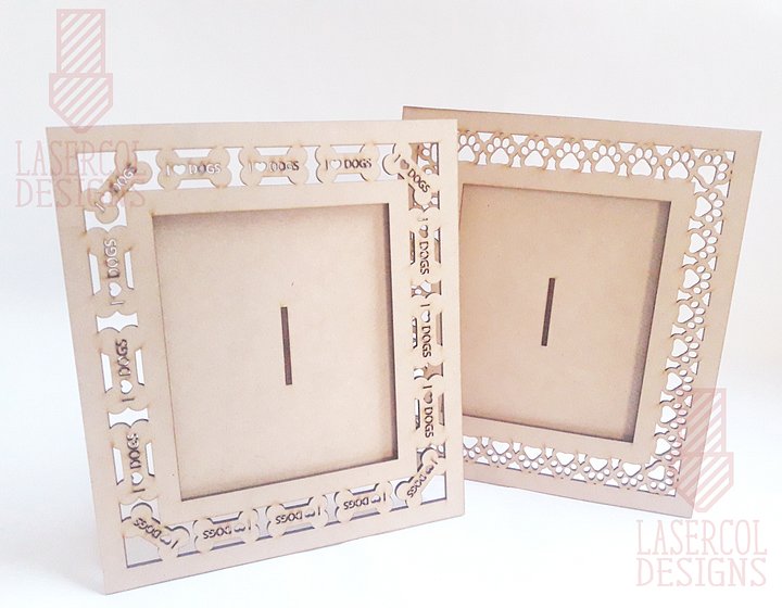 Photo frame (Two Styles) Set 1 - Laser Cut Files product image (2)