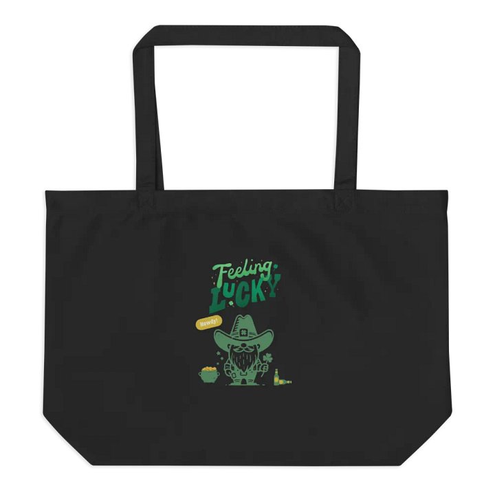 Lucky Cowboy Eco Tote product image (2)